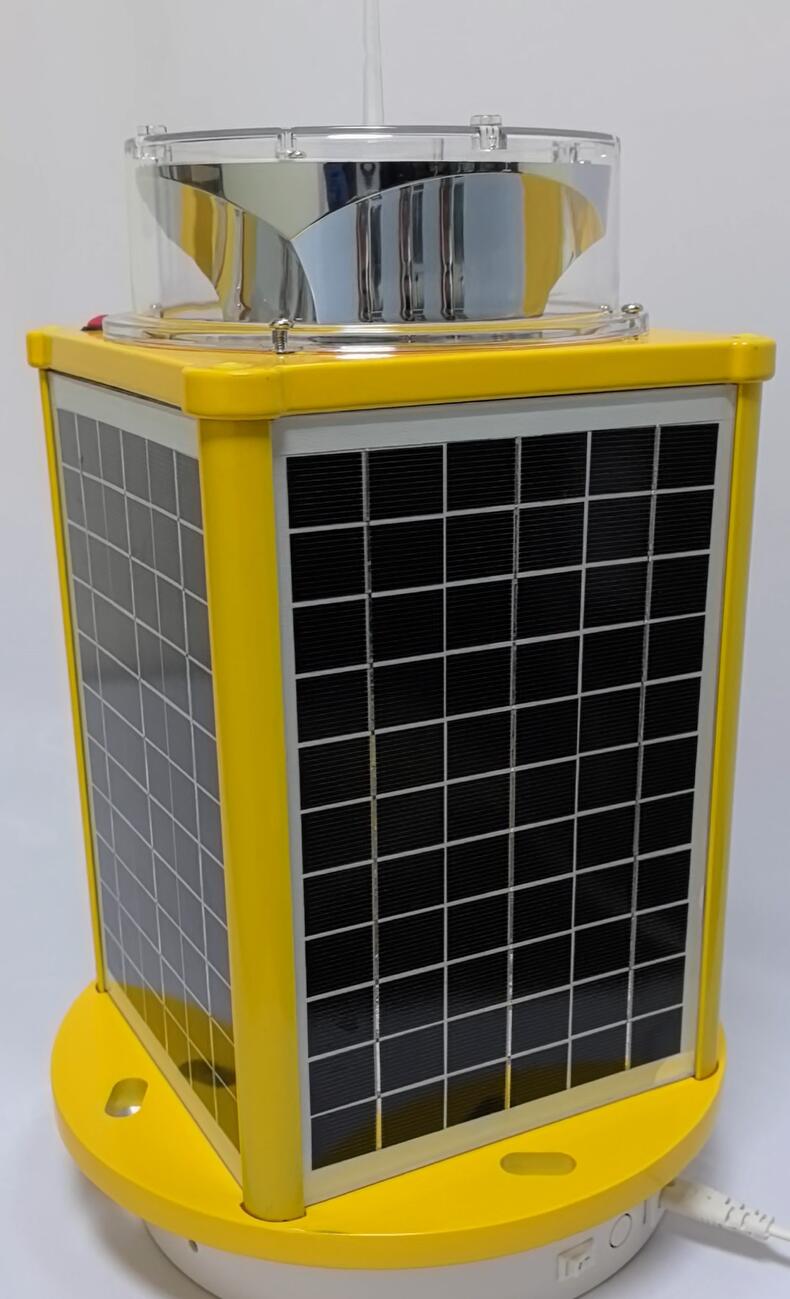solar aviation lights for tower cranes